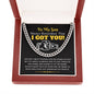 To My Son - I Got You!