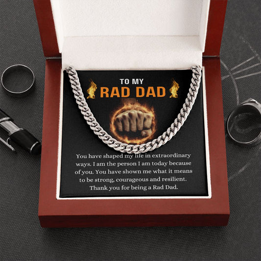 To My Rad Dad - Thank You For Being A Rad Dad