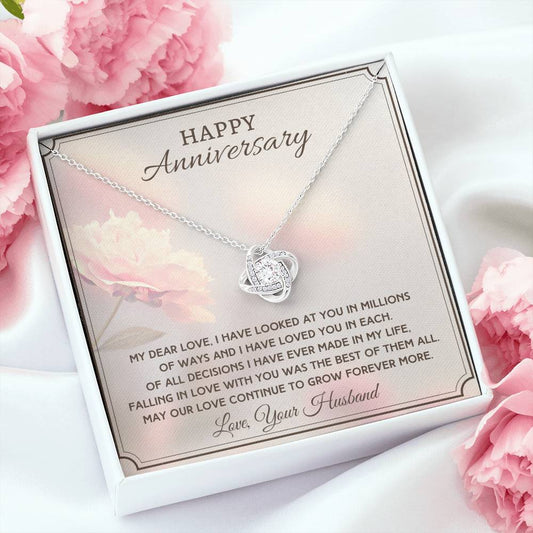 Happy Anniversary - May Our Love Continue To Grow Forever More