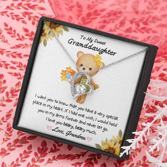 To My Sweet Granddaughter - I Love You Beary, Beary Much